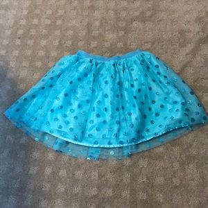 Sparkly polkadot skirt